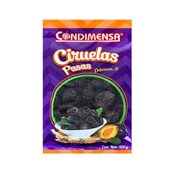 Ciruela Pasas Condimensa 400 Gr