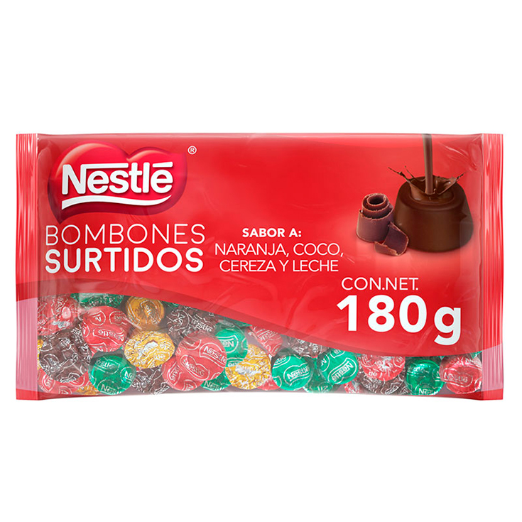 Chocolate Bombones Surtidos Nestlé 180 Gr