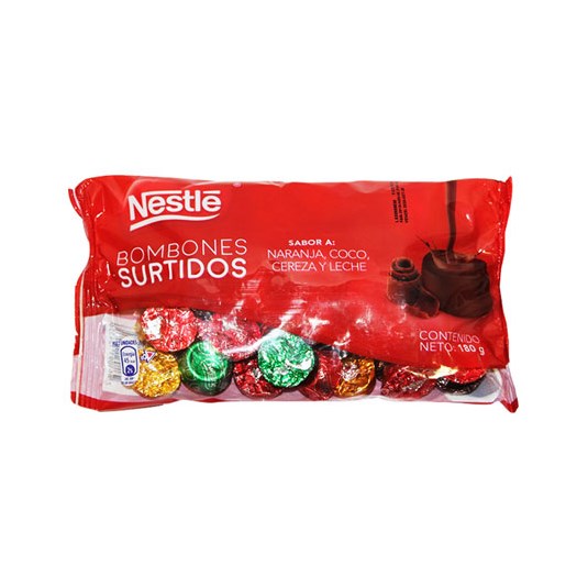 Chocolate Bombones Surtidos Nestlé 180 Gr