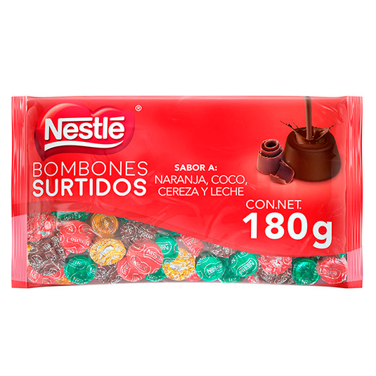 Chocolate Bombones Surtidos Nestlé 180 Gr