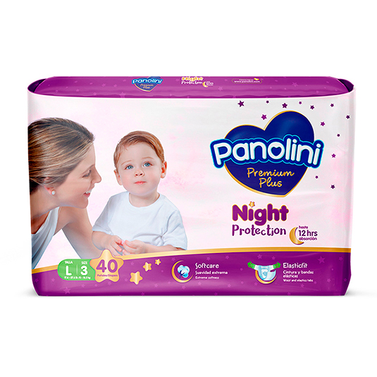 Pañal Premium Plus Grande Panolini Etapa 3 X