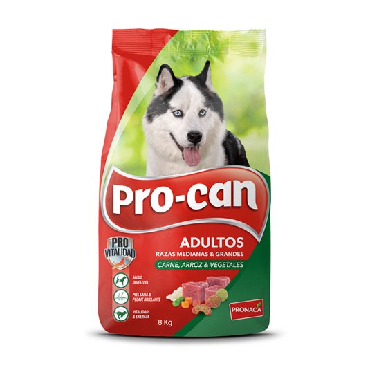 Comida Para Perro Pro-Can Adulto Raza Mediana Y Grande Sabor