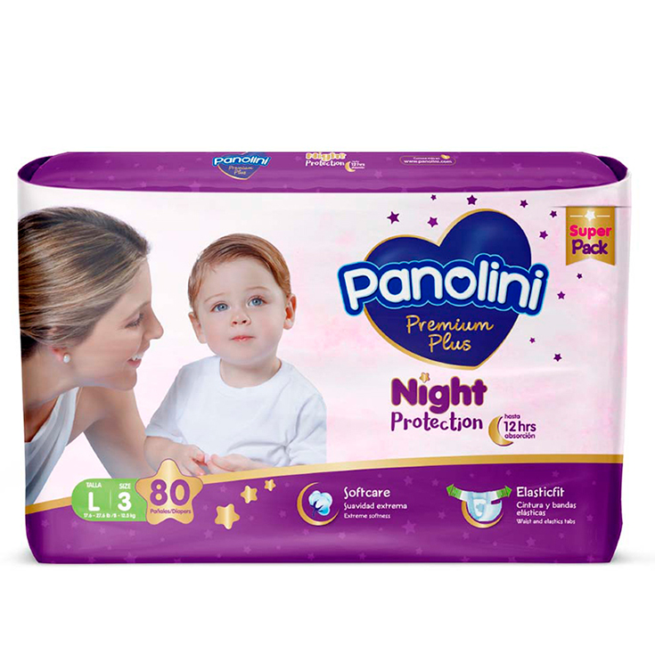 Pañal Premium Plus Grande Panolini Etapa 3 X