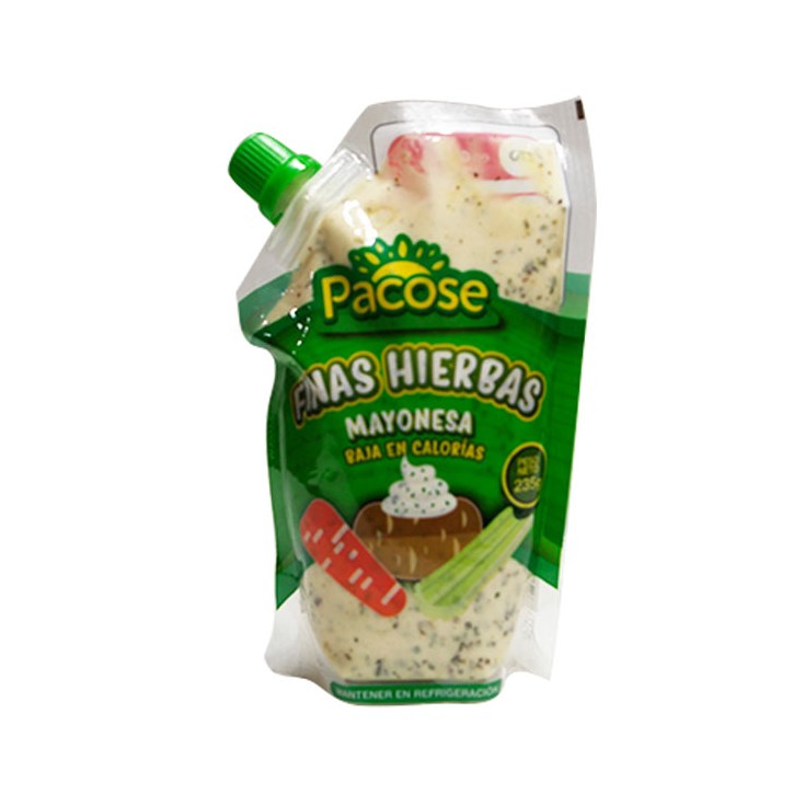 Mayonesa Finas Hierbas Pacose 235 Gr