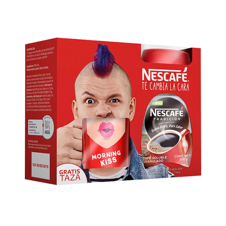 Nescafe Cafe Promocion 200 Gr + Jarro  Gratis