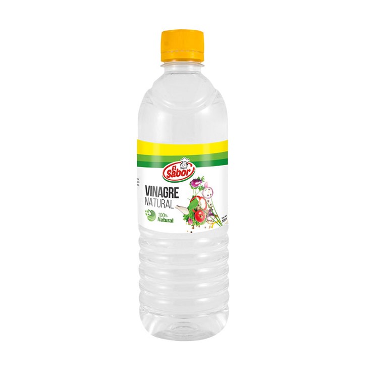 Vinagre Natural Botella El Sabor 500 Ml