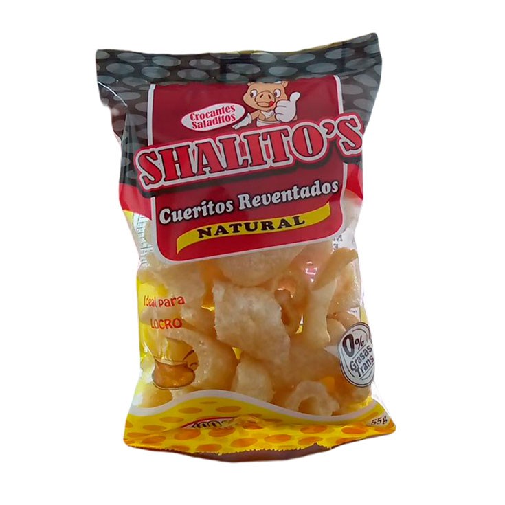 Cueritos Reventados Shalito´S 55 Gr