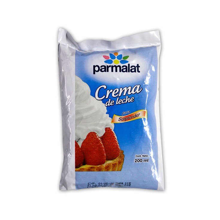 Crema De Leche Parmalat 200 Ml.