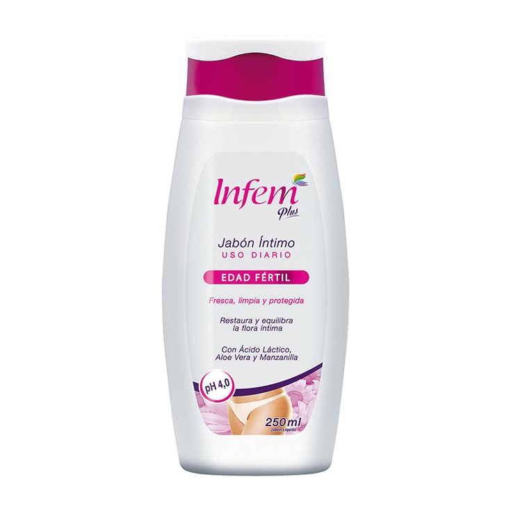 Jabón Intimo Edad Fértil Infem 250 Ml