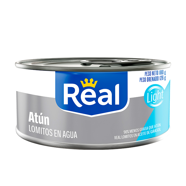 Real Atun En Agua Light 180 Gr.