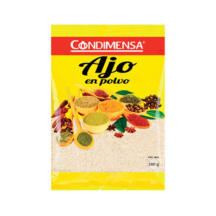 Sal De Ajo Funda Condimensa 100 Gr