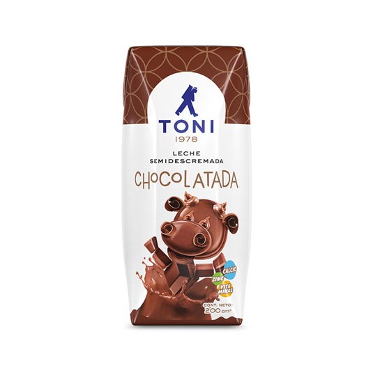 Cartón Leche Toni Chocolatada 200 Ml.