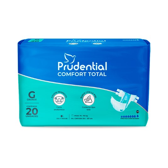 Confort Pañal Grande Prudential X 20 Uni