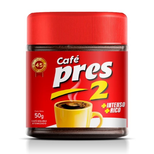 Café Soluble Atomizado Frasco Pres 2 50 Gr