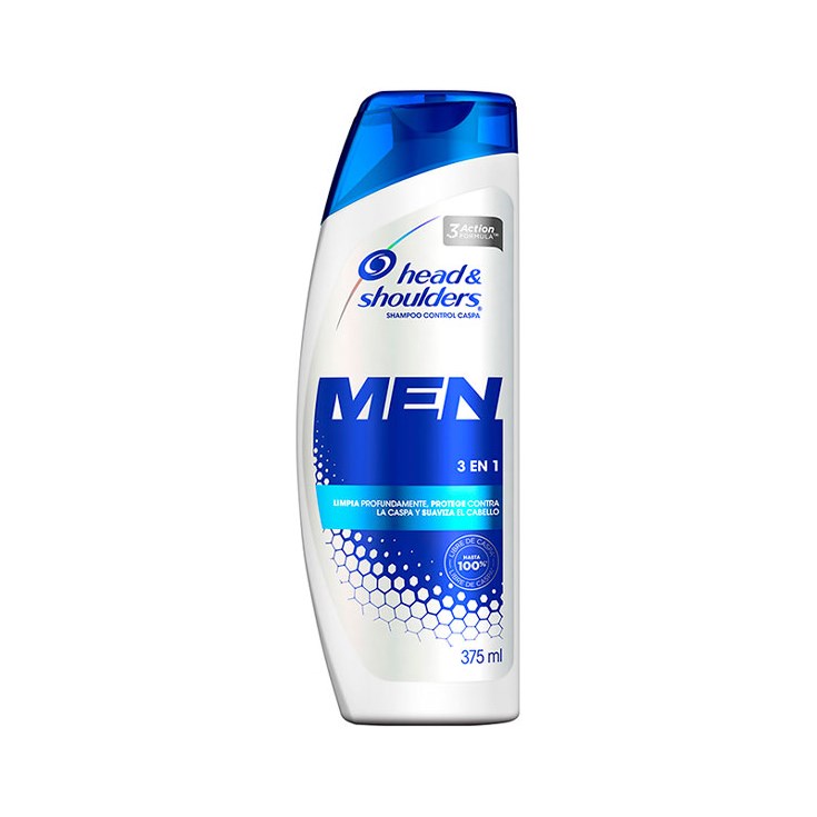 Shampoo 3 En 1 Head & Shoulders 375 Ml