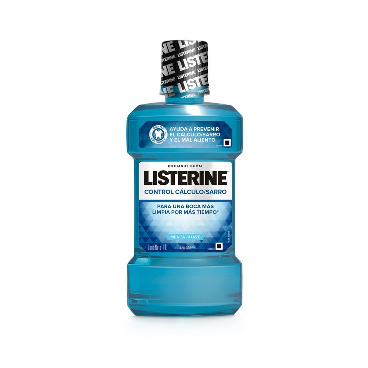 Enjuague Bucal Contenido Menta Suav Listerine