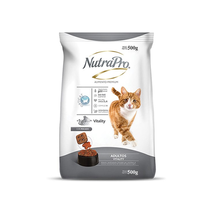 Comida Para Gato Adulto 500 Gr