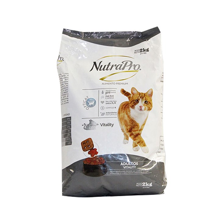 Comida De Gato Adulto Nutrapro 2 Kg