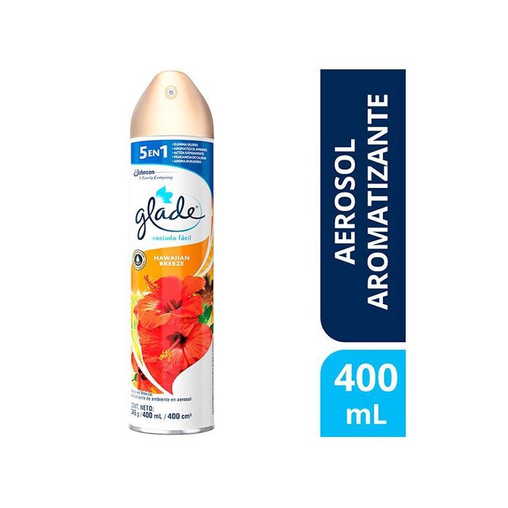 Aerosol Ambiental Glade Hawaian Breeze 400 Ml.