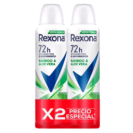 Aerosol Rexona Bipack Bamboo 90Gr