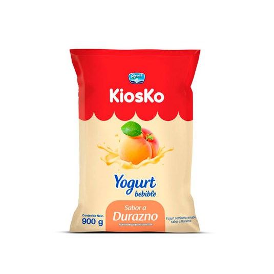 Yogurt bebible durazno Kiosko Funda 900gr