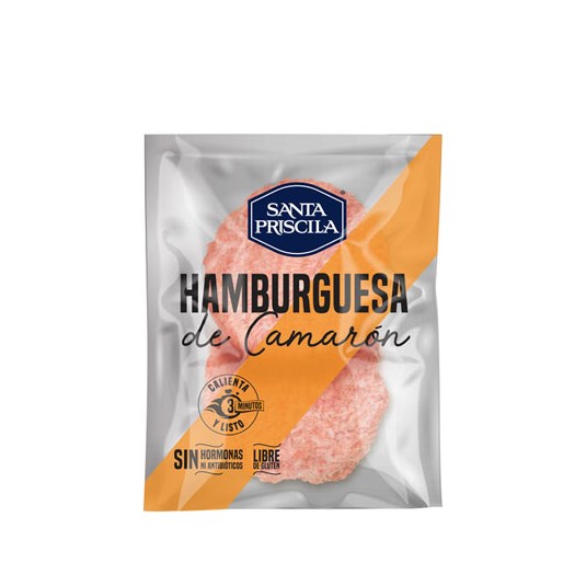 Hamburguesa De Camarón Golden Sea 227 Gr