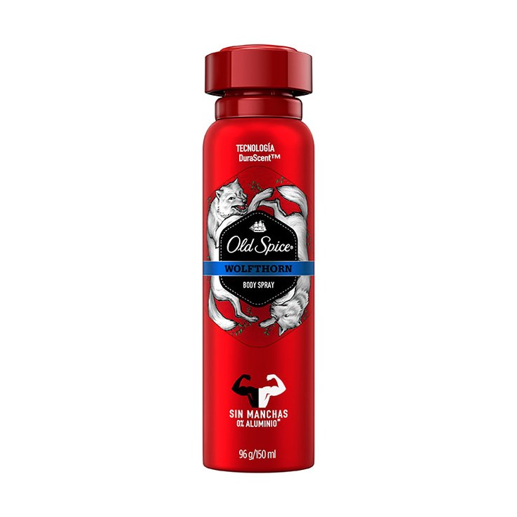 Desodorante Old Spice Spray Wolfthorn 96 Gr