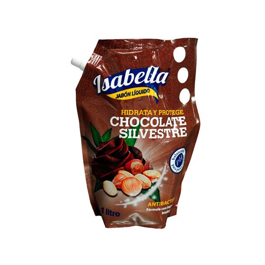 Jabón Líquido Chocolate Silvestre Isabella Doy Pack