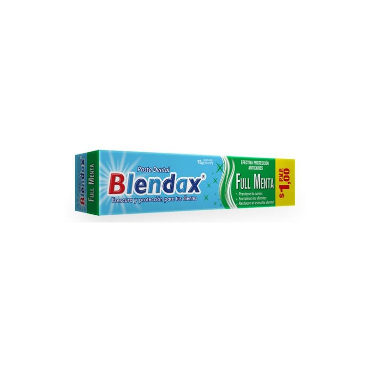 Crema Dental Blendax Full Menta 75 Cc