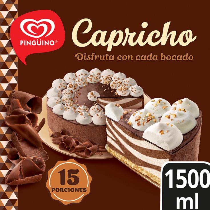 Torta Helada Capricho Pingüino 1.5 Lt