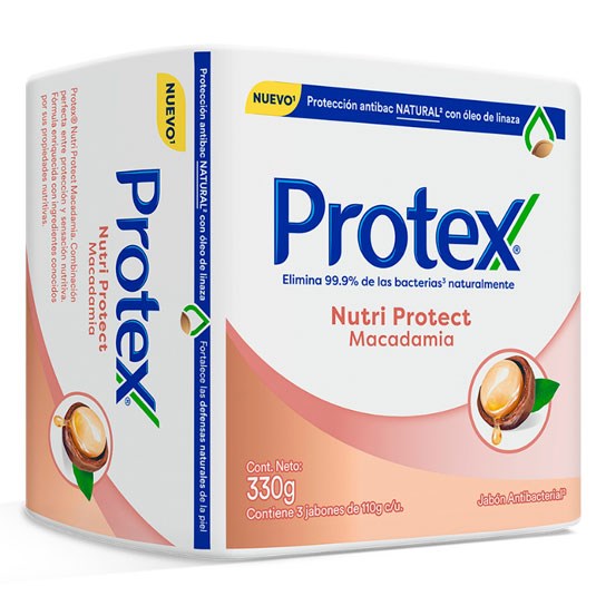 Jabón Tripack Pro Hidratación Protex 110 Gr