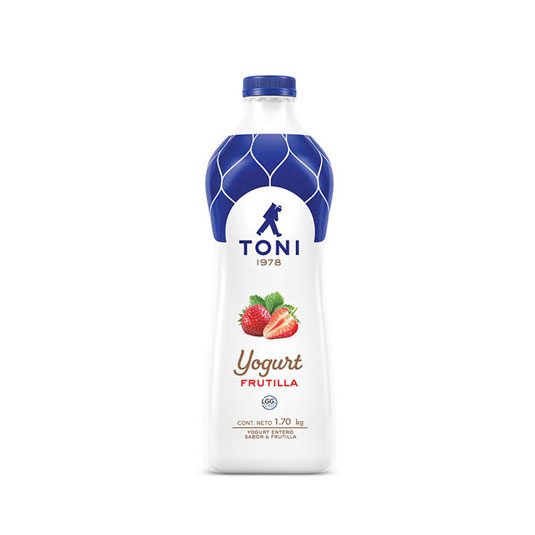 Yogurt Toni Sabor Frutilla 1.7 Lt