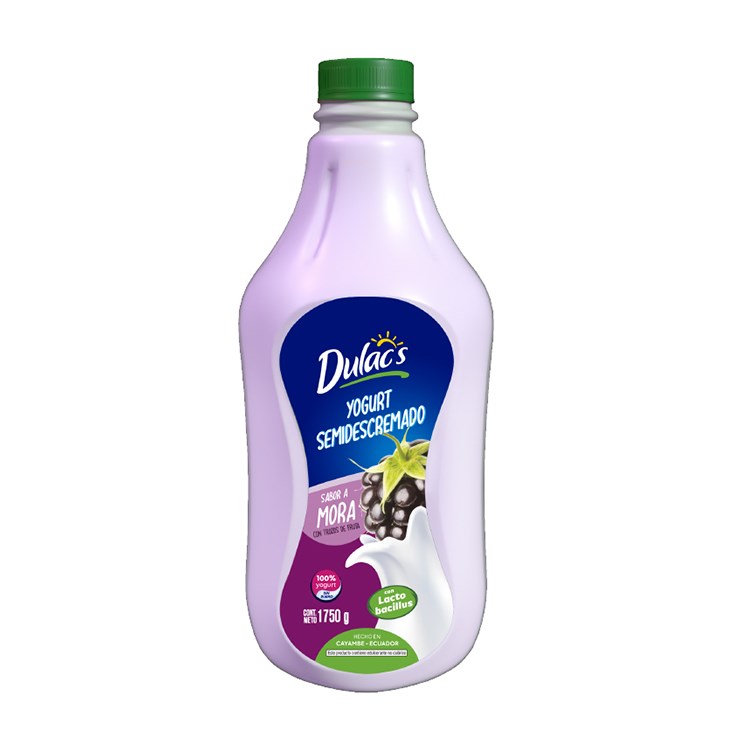 Yogurt Sabor Mora Dulac´s 1.75 Lt