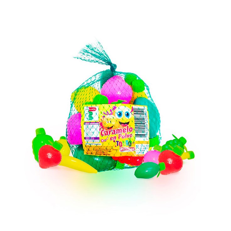 Frut Caramelo Malla Polvo Frutas Sorvi 220 Gr