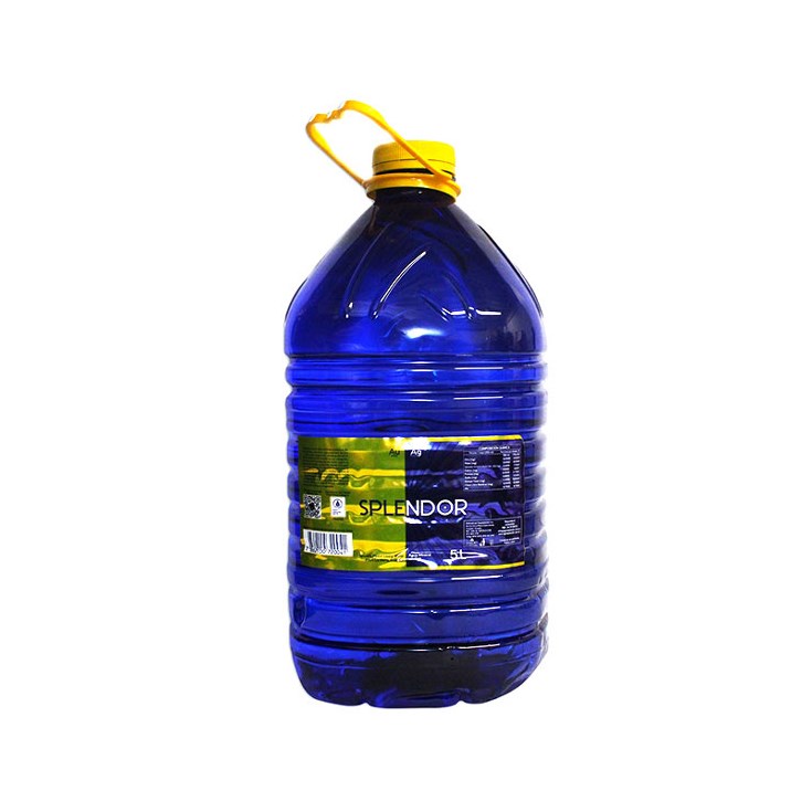 Agua Natural Sin Gas Splendor 5 Lt