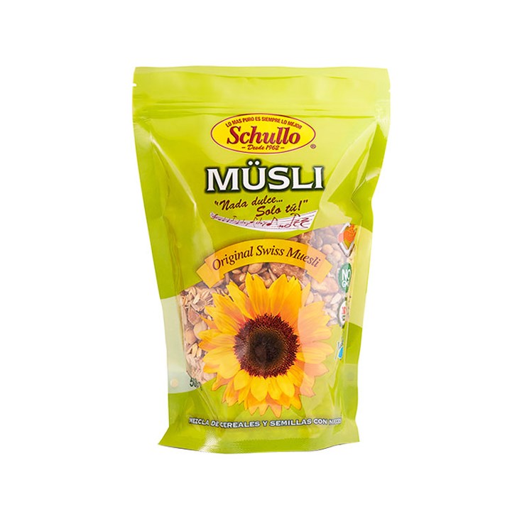 Musli Cereal Y Semilla Con Nueces Schullo 500 Gr