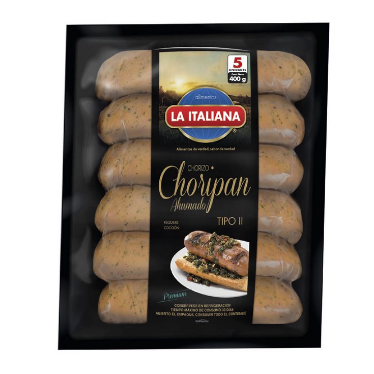 Chorizo Choripan La Italiana 400 Gr