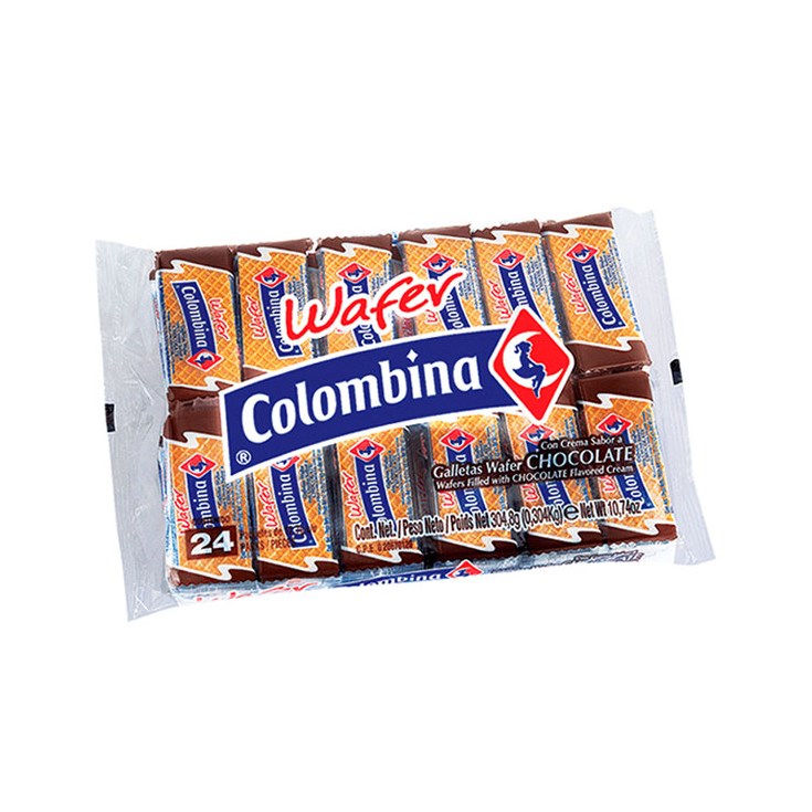 Waffer Galleta Chocolate Colombina 288 Gr