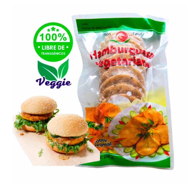 Hamburguesa Vegetariana Son Tzen 250 Gr