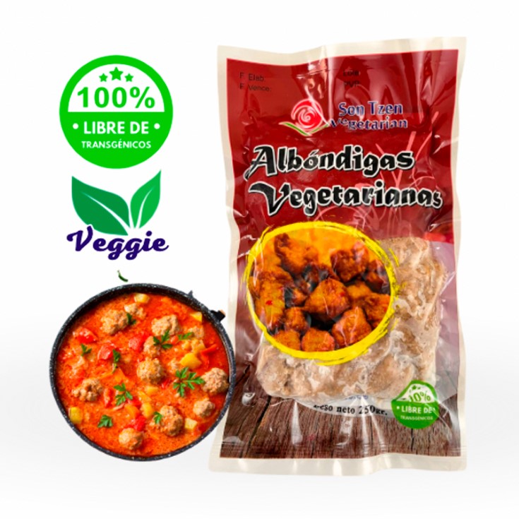 Albondigas Vegetarianas Son Tzen 250 Gr