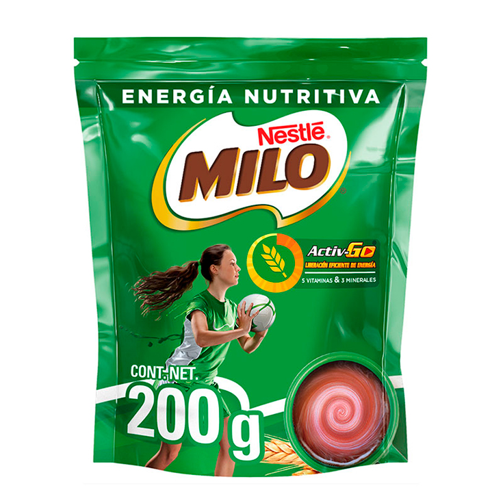 Mejorador Polvo Doypack Milo 200 Gr