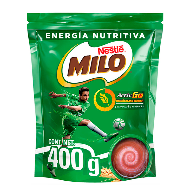 Mejorador Polvo Doypack Milo 400 Gr