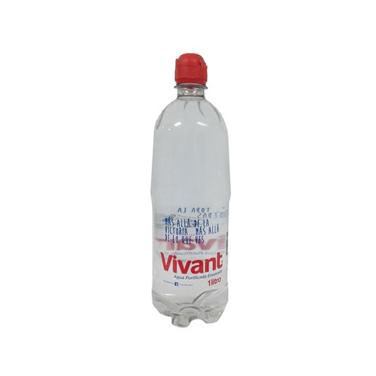 Agua Natural Sin Gas Vivant 1Lt