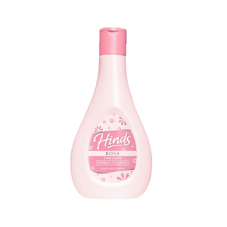 Crema Vitamina Rosa Piel Seca Hinds 250 Ml