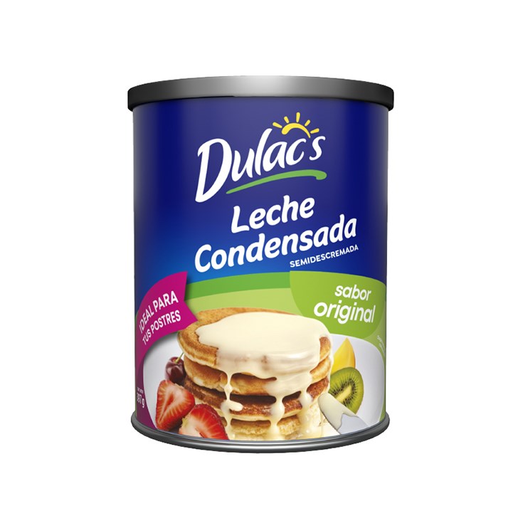 Leche Condensada Semidescremada Dulac´s 397 Gr.