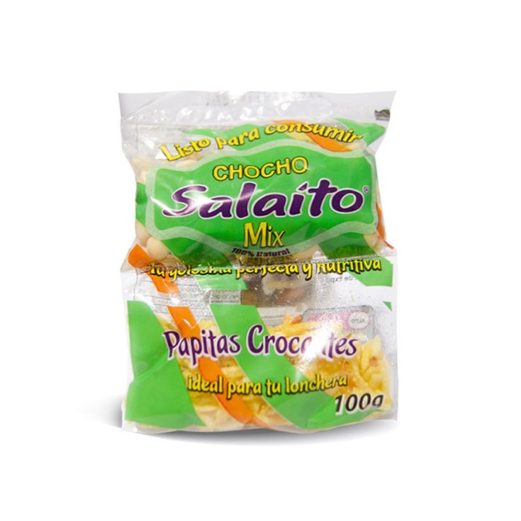 Mix Papitas Crocantes Salaito Chocho 100Gr