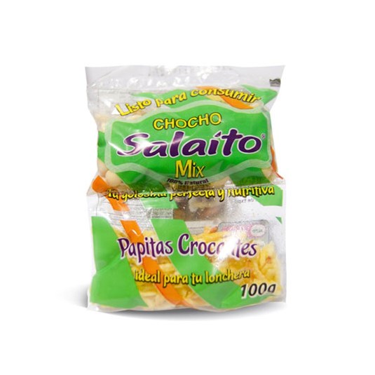 Mix Papitas Crocantes Salaito Chocho 100Gr