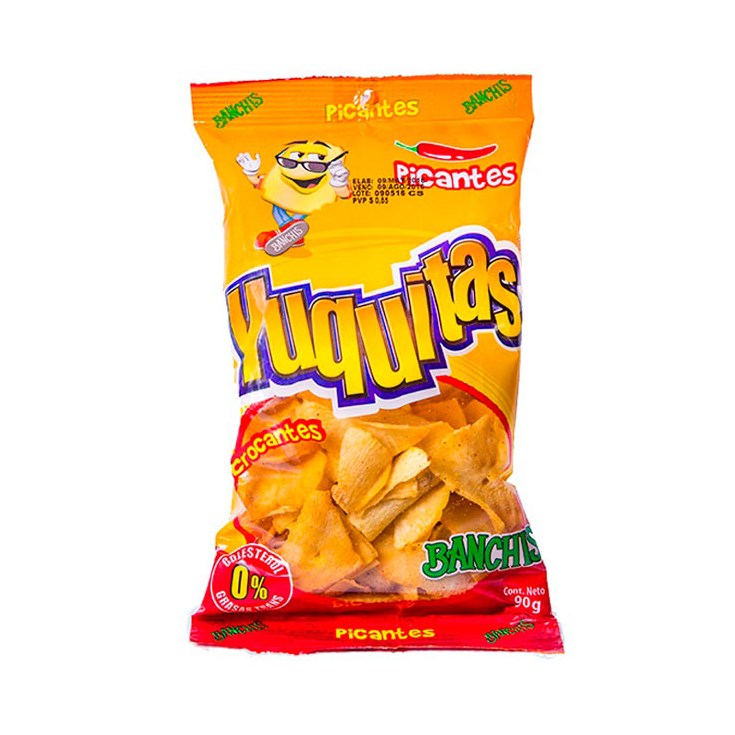 Yuquitas Sabor Picante Banchis 90 Gr