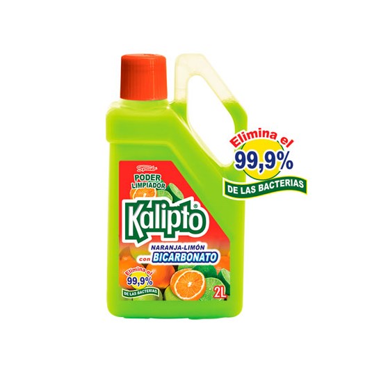 Limon Con Bicarbonato Naranja Kalipto 2 Lt