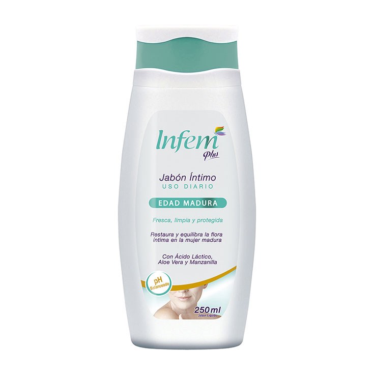 Jabón Intimo Aloe Vera Edad Madura Infem 250